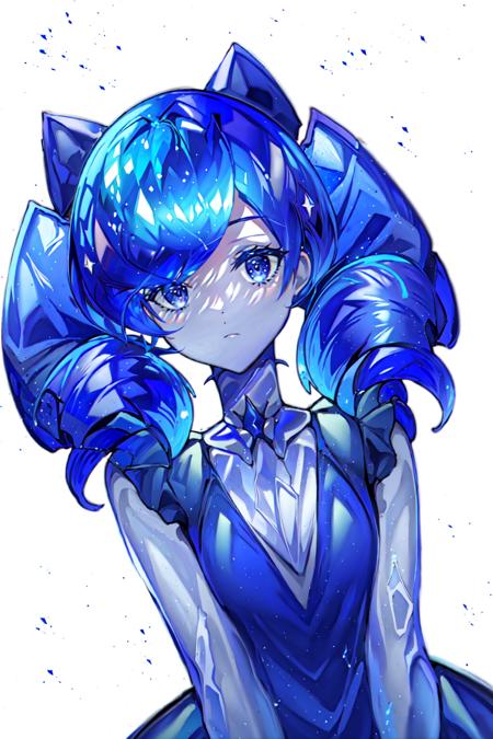 00608-1252322896-masterpiece, best quality, 1other,gem,frilled dress,blue hair,  ,twin_drills.png